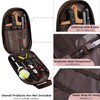 Jaugufiy Chef Knife Bag ，Camping Utensil Bag Portable Silverware Bag