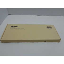 Arteck New ARTEC HW305-3 Universal 2.4G USB Wireless Keyboard Black 17”x4.5”