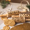 Christmas Fun Set of 3 Children's Rolling Pins for Homemade
