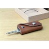 Pack & Smooch Kingsley Small Key Organiser, Light Brown