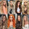 Xtrend 16 Inch Black Brown Wavy Hair Extensions 11 Clips