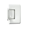 Brixwell H-PGTW-W Premier Series Glass to Wall Mount Shower Door