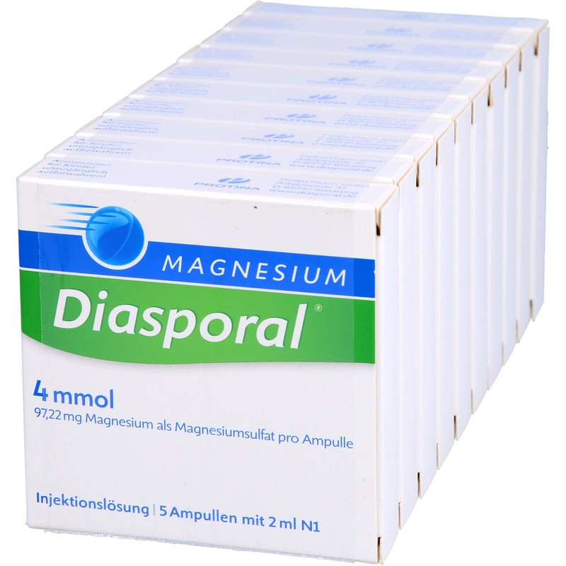 MAGNESIUM DIASPORAL 4 mmol ampoules 50 x 2 ml