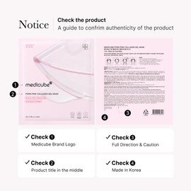 medicube medicube Salmon DNA PDRN pink collagen jelly gel mask | overnight face mask for glass glow skin- elasticity, hydrating, firming and moisturizing | korean skincare, 28g, 1ea