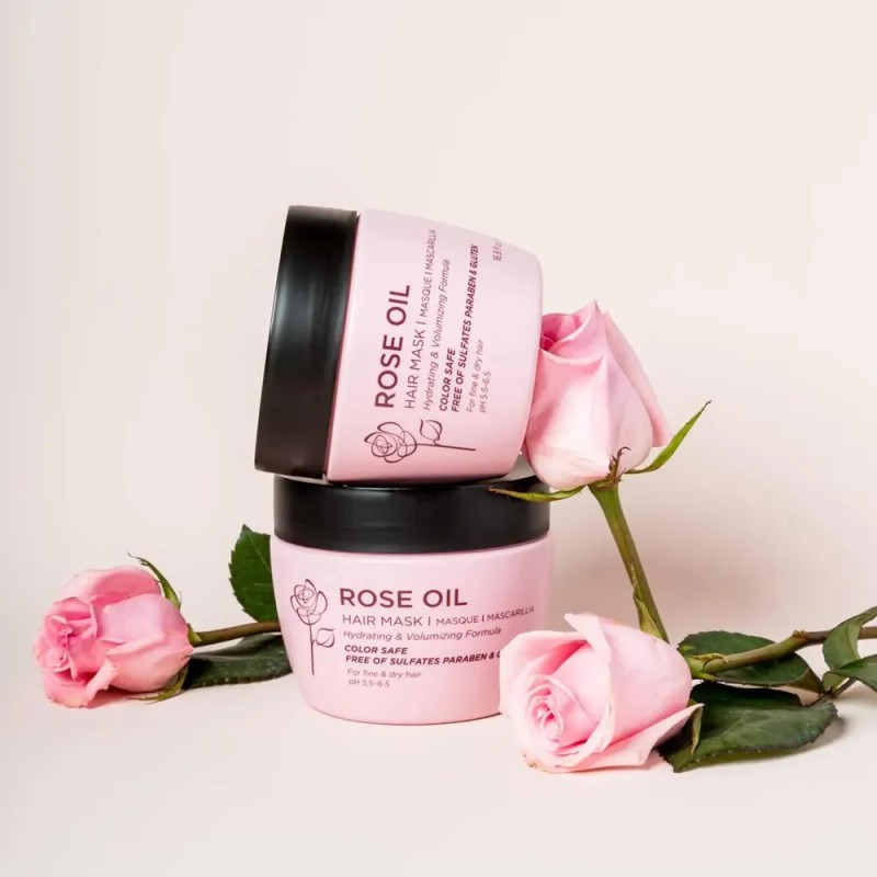 Mascarilla Capilar Luseta Rose Oil Hidratante E Hidratante 5