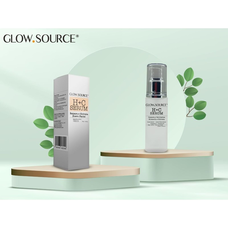 HC Serum. Suero Facial con vitamina C, Vitamina E, Ácido