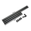 NICEYRIG 15mm Rods with M12 Thread Rod Cap Rod Connector