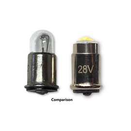 #327 LED Replacement Bulb | 24/28V AC/DC | Dimmable | Replaces Bulb Numbers: #327, 376, 387, 6034, 729, 727, S3368-2, AN3140-327, MS25237-327