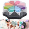 Cikonielf Stamp Pad Set Washable Stamp Pad Fingerprints DIY Hand