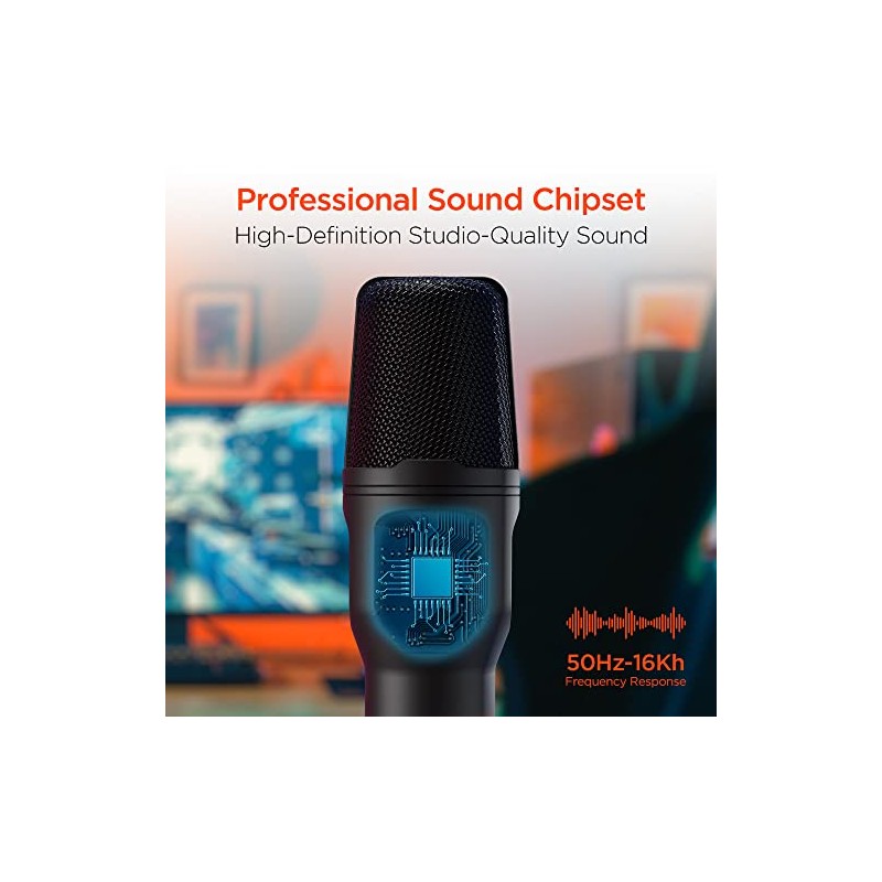 Hypergear Sound Advantage Pro-Audio Condenser Microphone Black