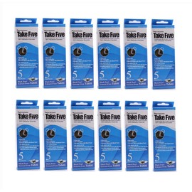 Dongsung Take 5 Hair Dye No.5 Matt Brown Covers Gray Hair in Just 5 Minutes Without Any Foul Odor! Designed to Improve Damaged Hair (Pack of 12)