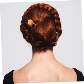 Beavorty Sets Chic Metal Headdress Hairpin Match Hairpin Stick Women's Fashion Accessory for Bride Pcs