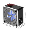 Water Flow Meter, 6 Impeller 3 Ways Flow Meter Indicator