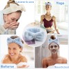 Set de 12 piezas Ostoby: 4 diademas con lazo y