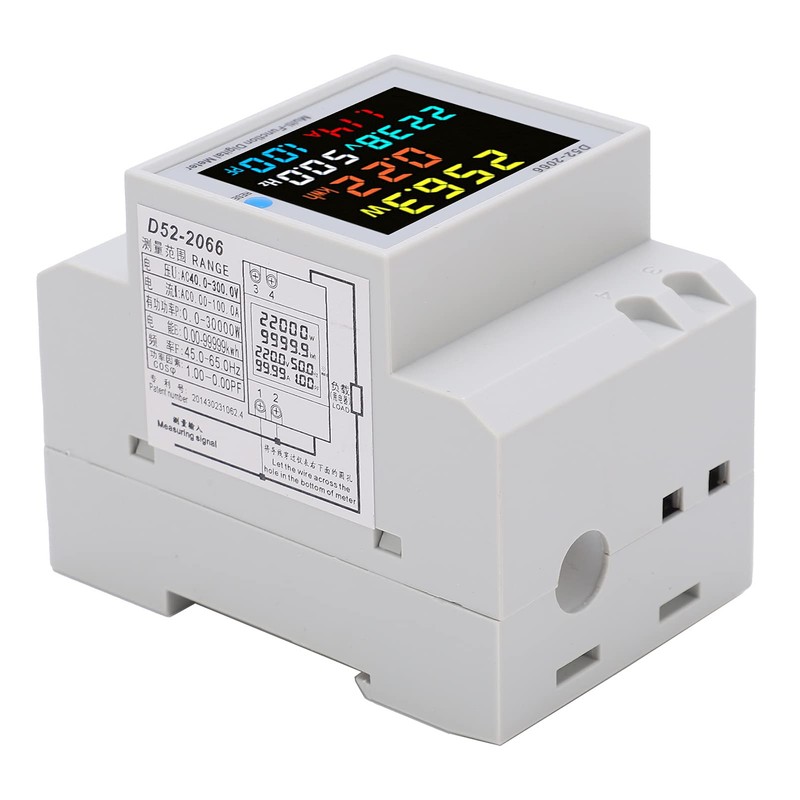 D52‑2066 Household Energy Meter Rail Type 220V Smart Single Phase