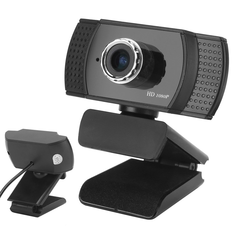 1080P Webcam Cameras for Computers with Builtin Microphone for Online