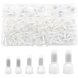 Hocansen 250 Pieces closed end wire connector 22-16/16-14/12-10 AWG Nylon Closed End Crimp Connector (NM)