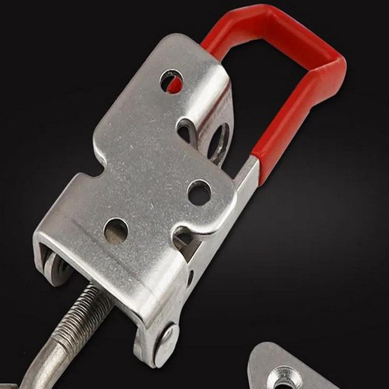 Set of 2 Stainless Steel Toggle Lock Large Toggle Lever