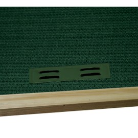 Coolaroo 301354, Green Timber Fasteners Attachment and Placement, (50 Count) Shade Fabric Accessories, Pack