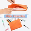 LUHIUMOYA A5 Document Wallet, Waterproof Document Bag with Zip, Bag
