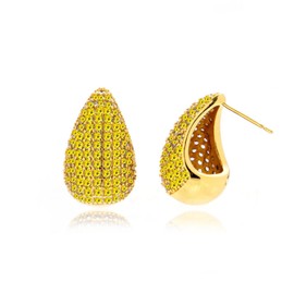 Chunky Teardrop Earrings for Women Dupes Lightweight Dangling Water Drop Earrings Rhinestone Crystal Dangle Earrings Cubic Zirconia Earrings Wedding Bridal Bridesmaids Christmas Jewelry Gift for