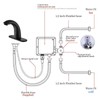 Yodel Faucet Touchless Bathroom Sink Faucet - Automatic Motion Sensor