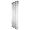 Glitter Sparkle Ring Top Voile Curtain Panel - White (Adele
