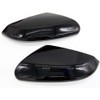 Ghxsport Ultra Finish Glossy-Black Series Door Handle+Mirror Covers Overlay Combo
