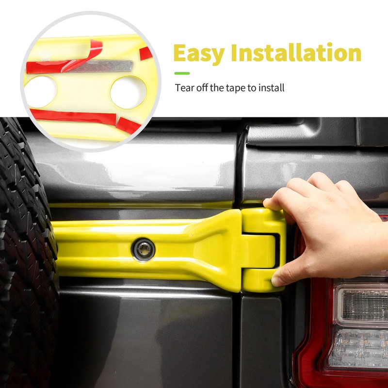 SQQP 24PCS Full Set Exterior Decoration Trim Kit Fit for