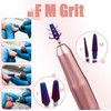 4Pcs 5 in 1 Nail Drill Bits, Bestgle Professional Cuticle