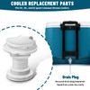 Cooler Drain Plug Replacement for Coleman, 1.5" Standard Drain Plug