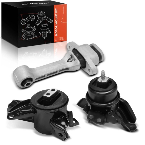 Unbranded 3pcs Engine Motor Mount & Transmission Mount for Hyundai