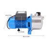 0.75HP Shallow Well Pump 793GPH Water Transfer Pump Cast Iron