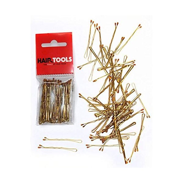 Hair Tools Waved Grips Black 2 inch Pack of 50