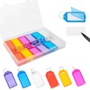 CIMOYBAI Pack of 30 Key Chains, Key Fob Can Be
