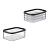 Mepal 2-Piece Food Storage Containers Starter Set Meat and Cheese