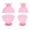 4Pcs Cupping Therapy Set Professional Vacuum Silicone Massage Cups for