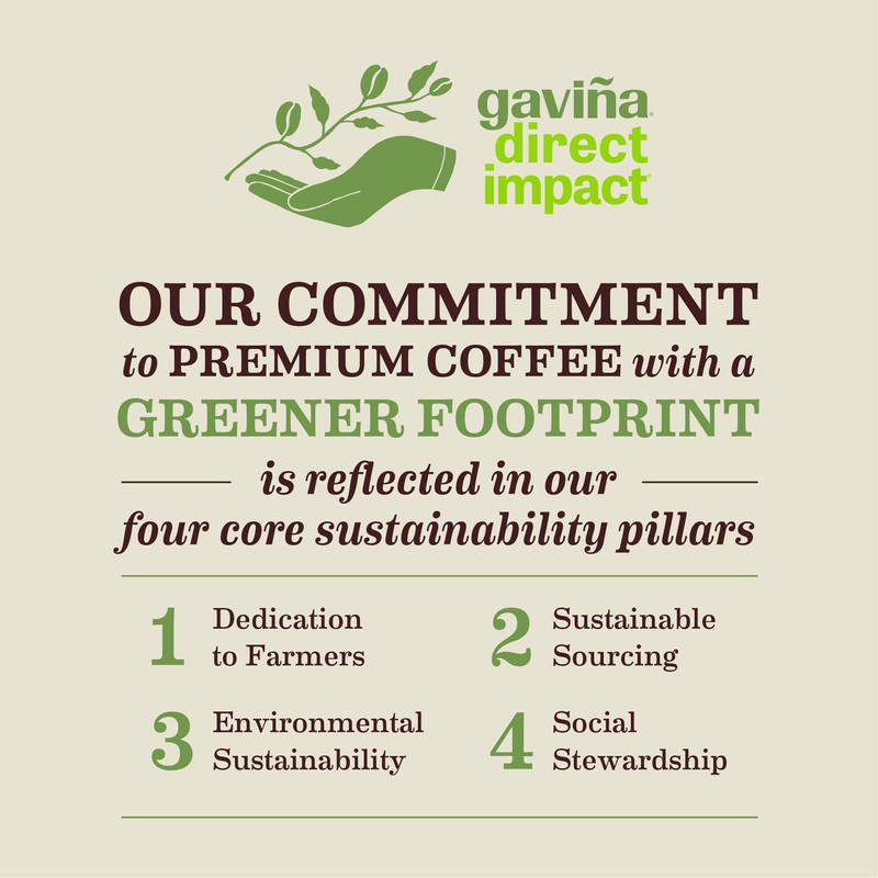 Café Gaviña Decaf Espresso Roast, Extra Fine Ground, 100% Arabica,