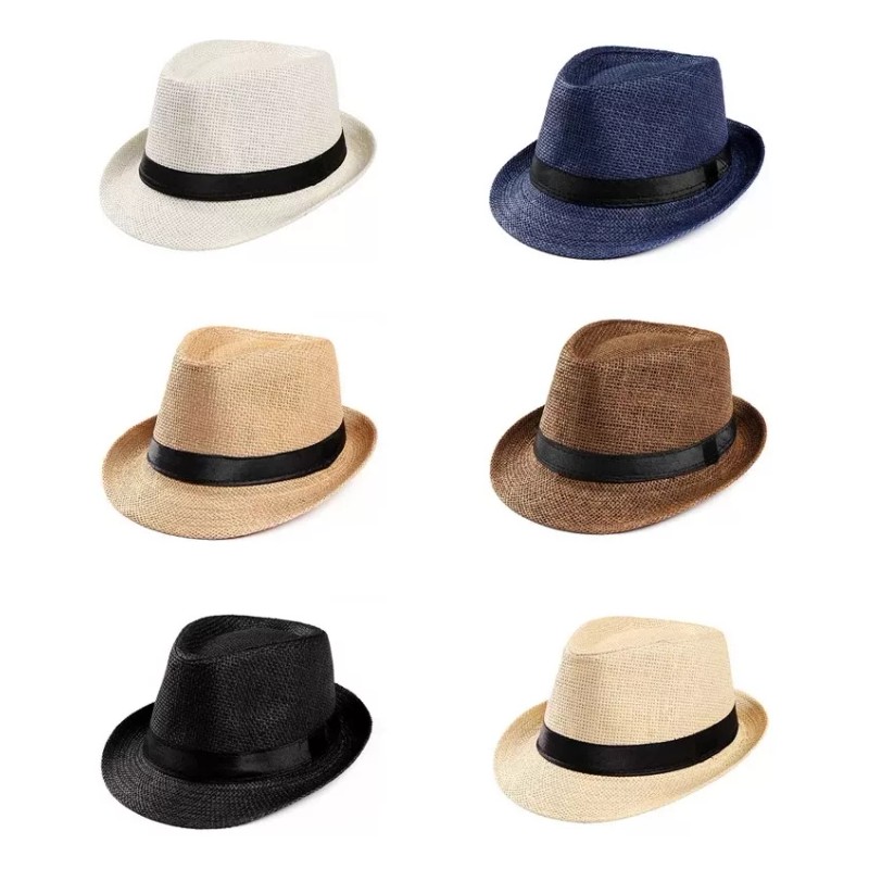 Generic Sombrero De Sol Panameño De Paja Maciza De Ala