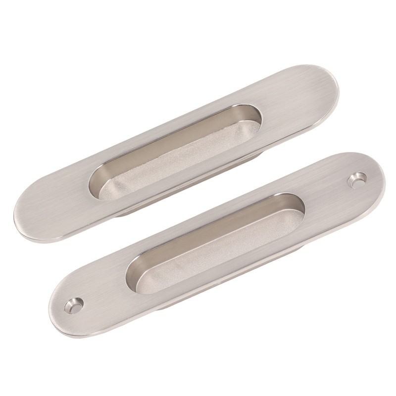 Sliding Door Handles Set Smoothing Surfaces Aluminum Alloy Closet Door