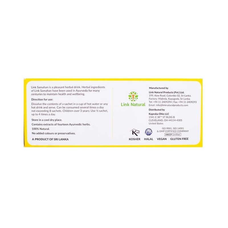 Samahan Herbal Tea 50 sachets Tea by Link Natural Link