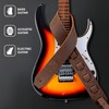 YIKOKO Guitar Strap 2.5", Classic Adjustable Crazy Horse Style Automotive