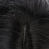 Long Curly Wavy Wigs Women Female Synthetic Hair Black Gray
