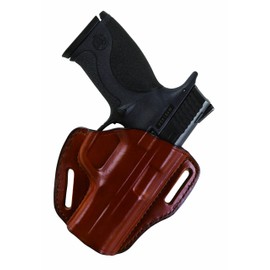 BIANCHI 58 P.I. Holster Fits Government 1911, Commander, Officers' ACP (Tan, Left Hand)