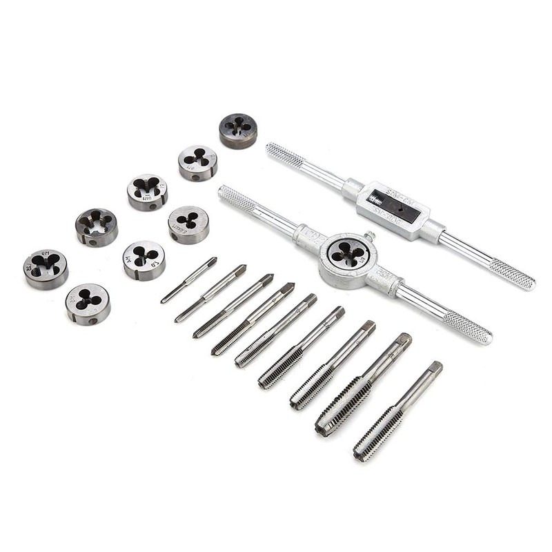Steel Tap and Drill Set 20 Pieces Tap Die Set