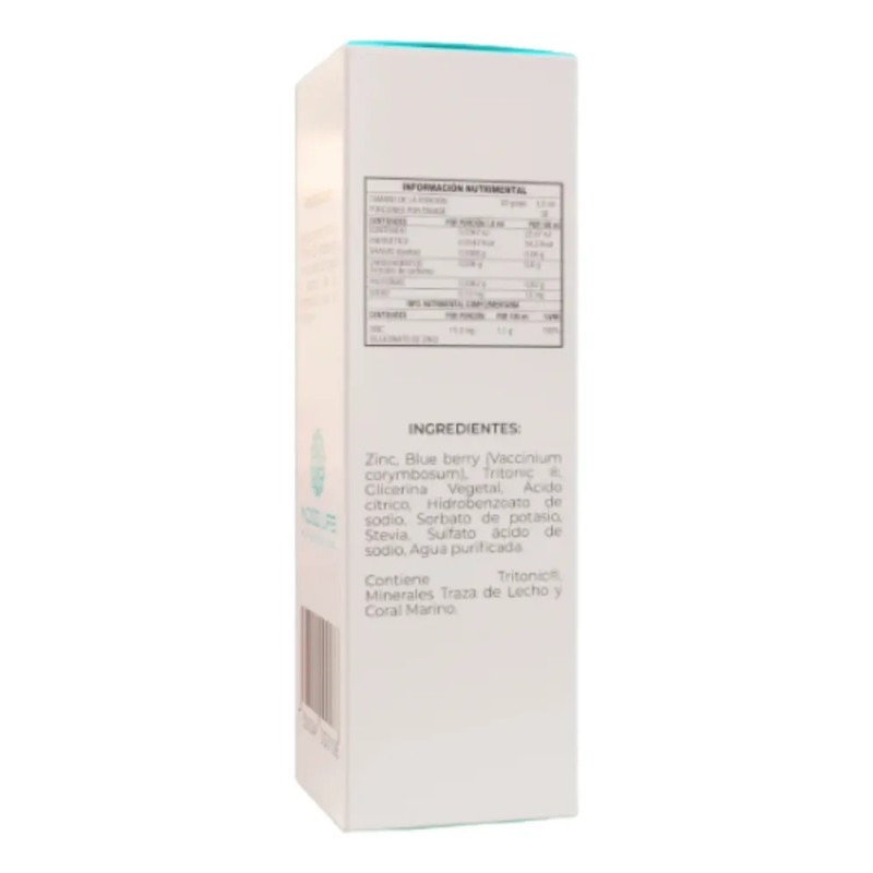 Zinc Ionizado Kids Sabor Uva 30 Ml Indigo Life Uva