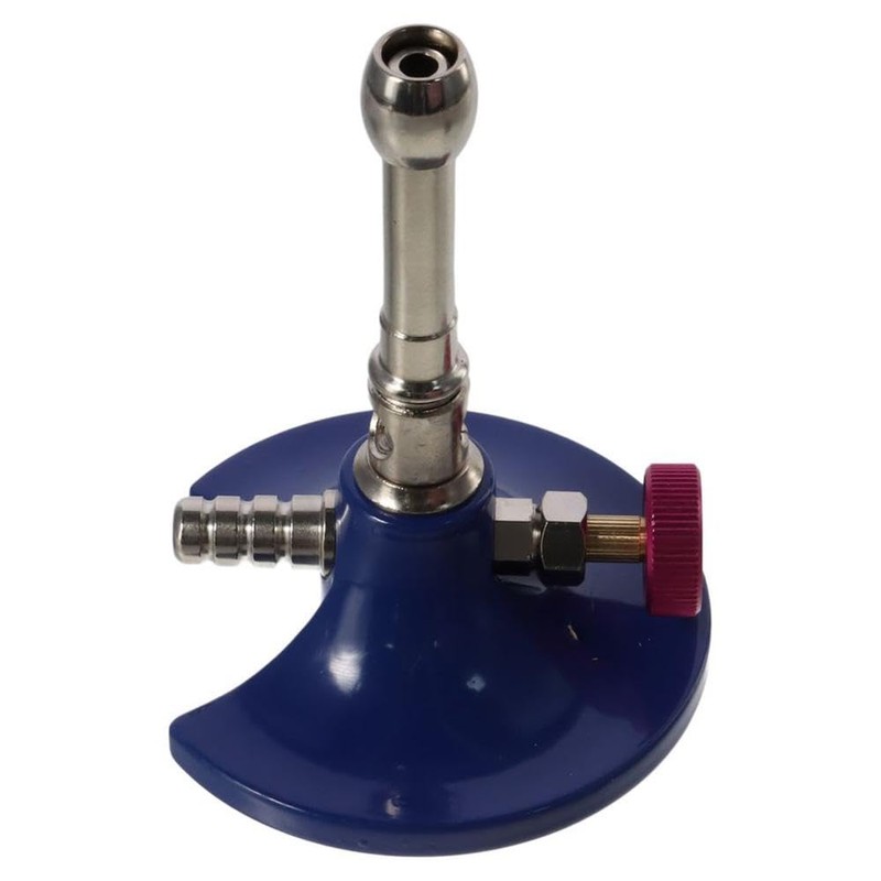 Fudeshe Bunsen Burner Single Tube Threaded Needle Valve Gas Regulator