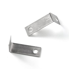 Odinest Canvas Clips Corner 7 Characters Corner for Picture Framing Spring Retaining Clips DIY Picture Framing Tools Head Screws Included with Screws 18Sets Silver