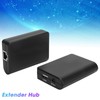 Network Extender for RJ45 T568b 480mbps Hub Adapter USB2.0 Splitter
