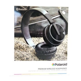 Polaroid Premium Wireless Headphones w/Bluetooth HD Sound & Talk - New!